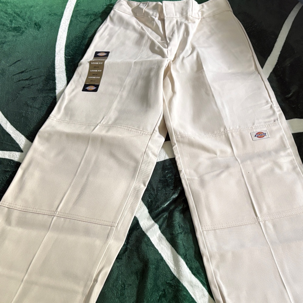 Dickies Cream Work Trousers